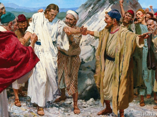 Nazarenos expulsando Jesus