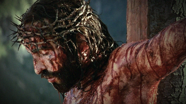 Jesus Cristo sofrendo na cruz